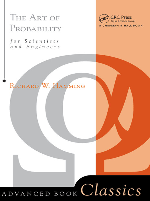 Title details for The Art of Probability by Richard W. Hamming - Available